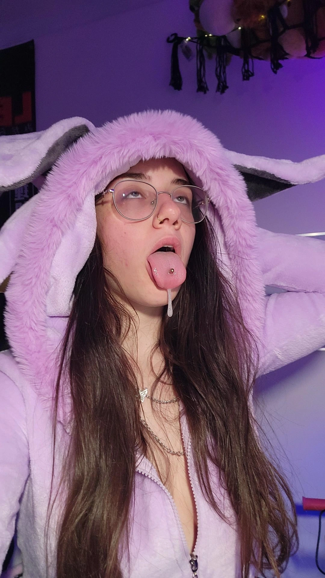 Bad bunny little ahegao